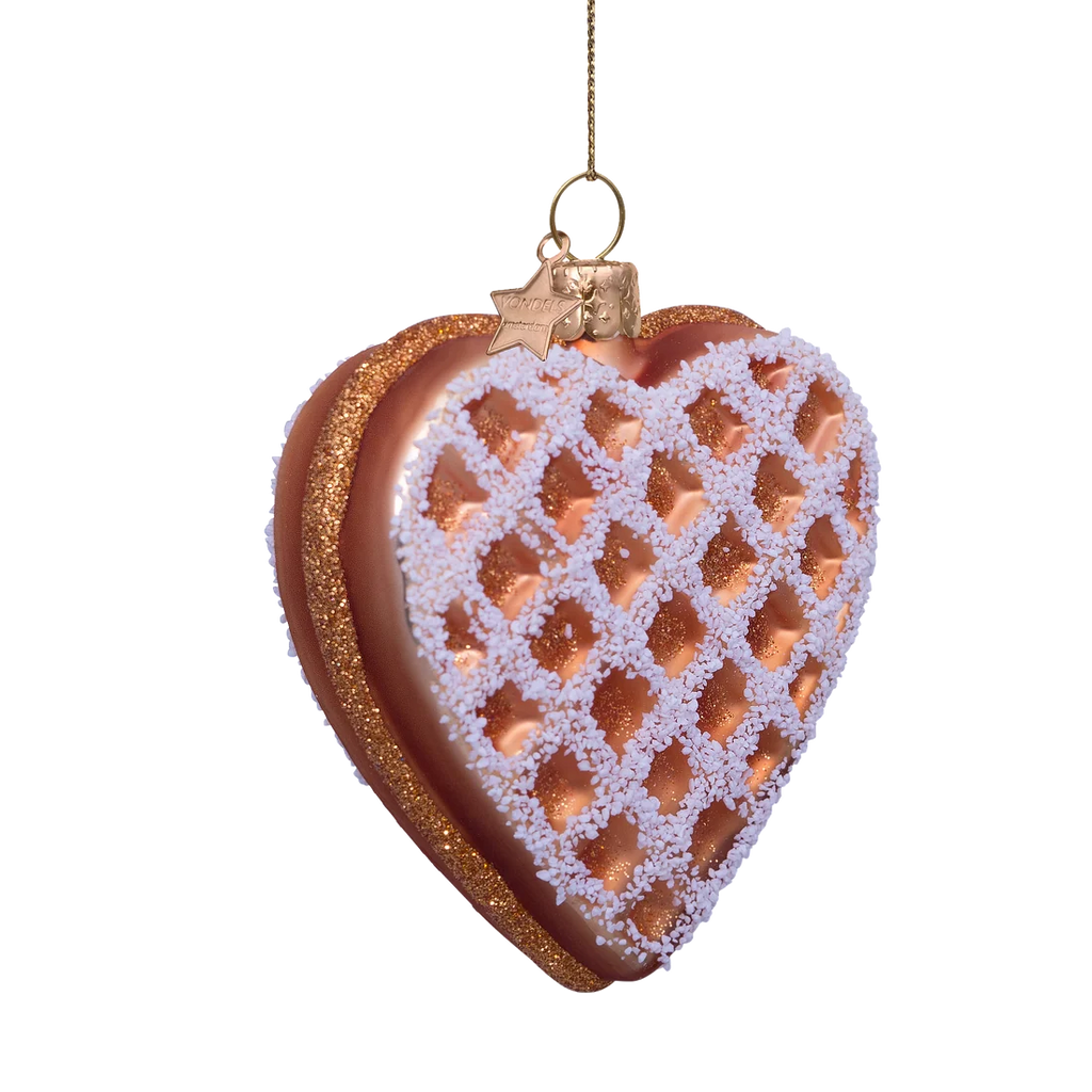 Decorazione Waffle alle fragole e panna Vondels