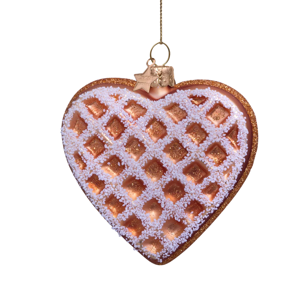 Decorazione Waffle alle fragole e panna Vondels