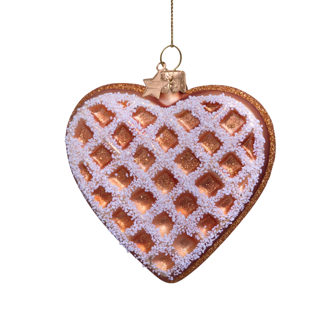 Decorazione Waffle alle fragole e panna Vondels