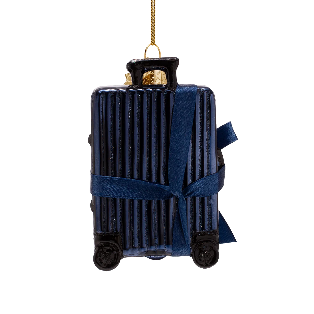 Decorazione Valigia trolley blu Vondels