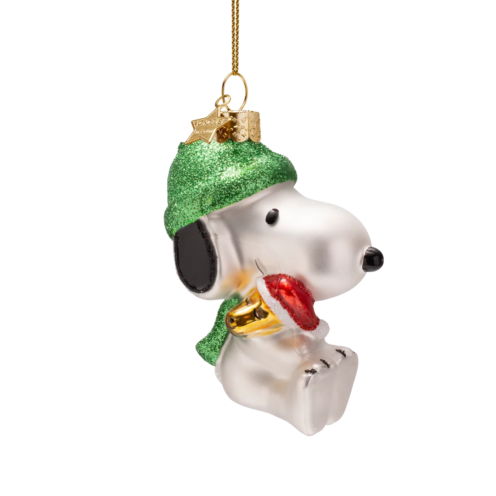 Decorazione in vetro Snoopy & Woodstock Vondels