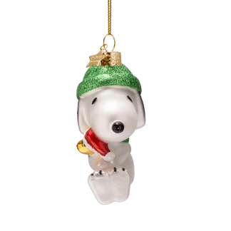 Decorazione in vetro Snoopy & Woodstock Vondels