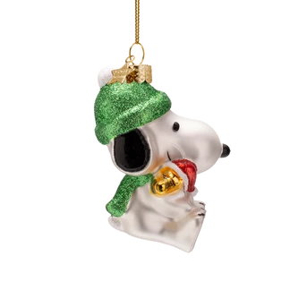 Decorazione in vetro Snoopy & Woodstock Vondels