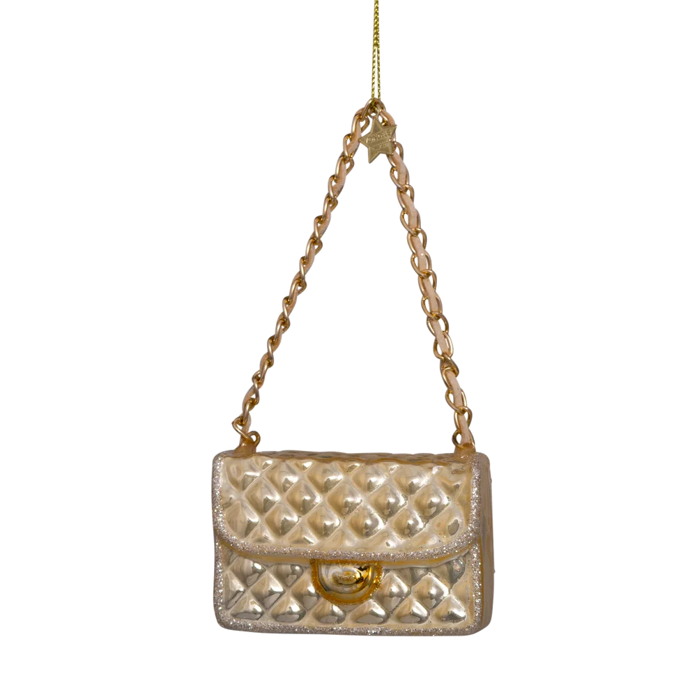 Decorazione borsetta oro Vondels